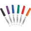 BIC VELLEDA 1741 - Pack de 6 marqueurs effaçables - pointe ogive - couleurs assorties - Librairie Oxford City