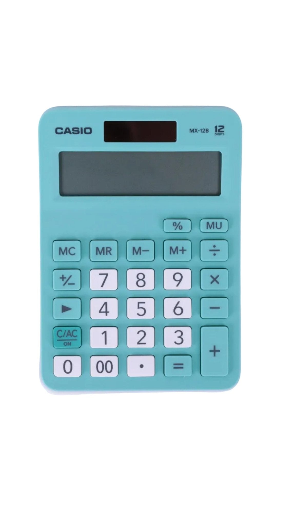 Calculatrice de Bureau Casio MX - 12B - 12 Chiffres - Librairie Oxford City