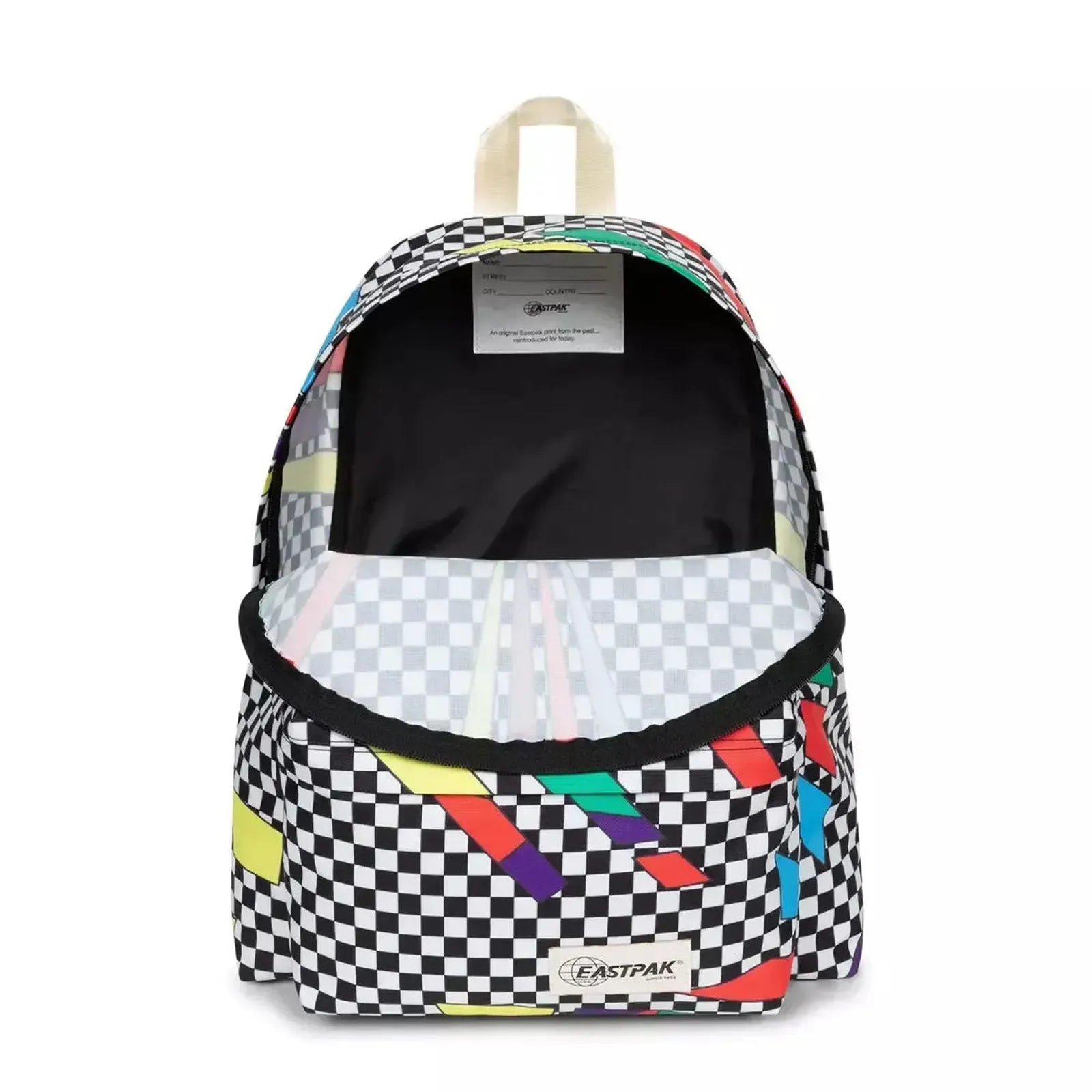 Sac à dos EASTPAK noir et blanc
