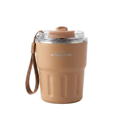 Tumbler Inox Sitarayuri Coffee – Tasse Isotherme à Emporter avec Dragonne | Oxford City - Librairie Oxford City