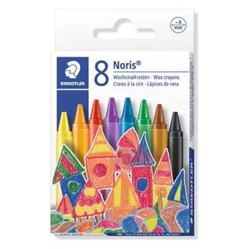 Craies à la Cire Staedtler Noris 8 Couleurs - Librairie Oxford City