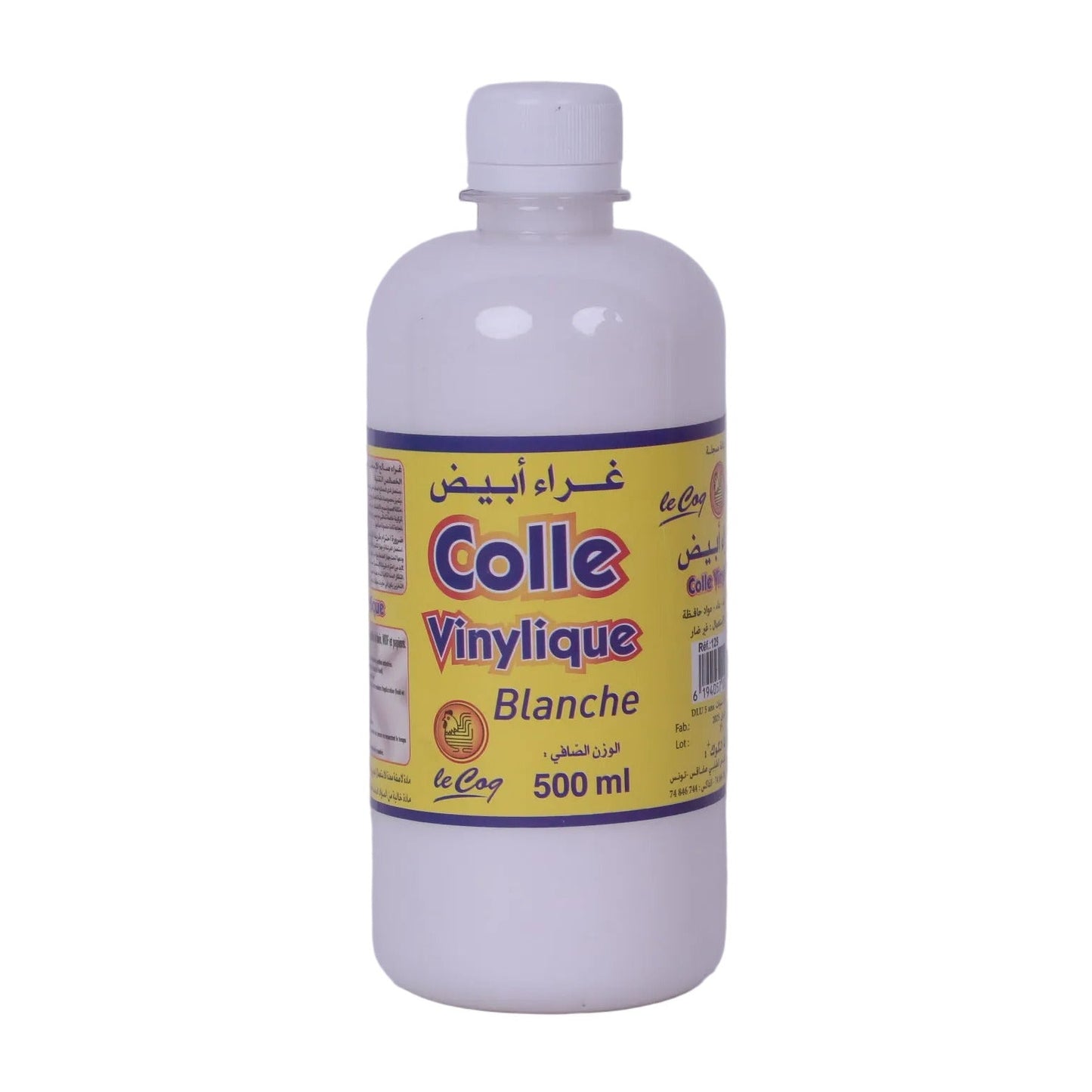 Le Coq - Colle Blanche Vinylique 500ml - Librairie Oxford City