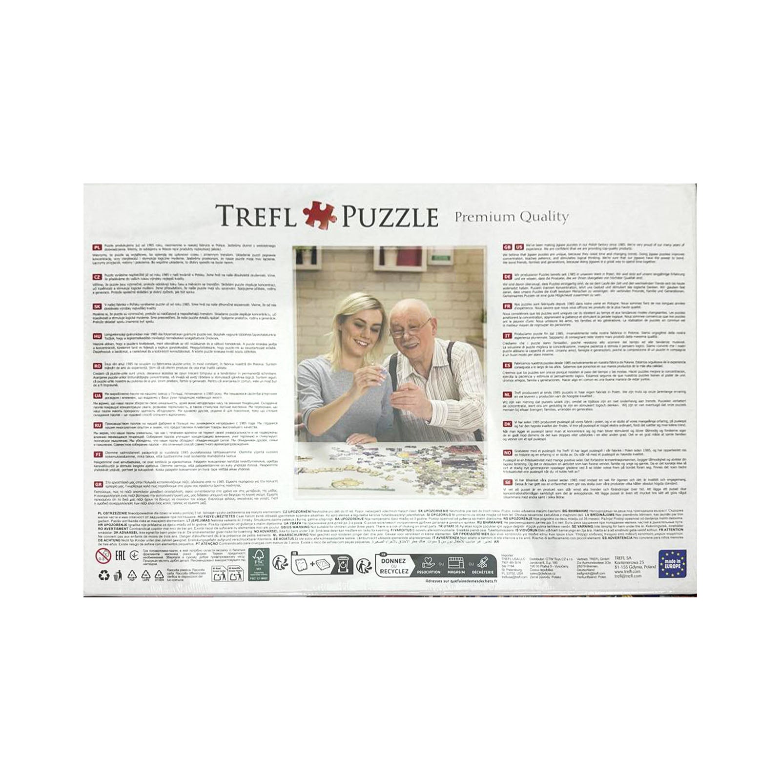 Puzzle 1000 Pièces Trefl Cityscape - Librairie Oxford City