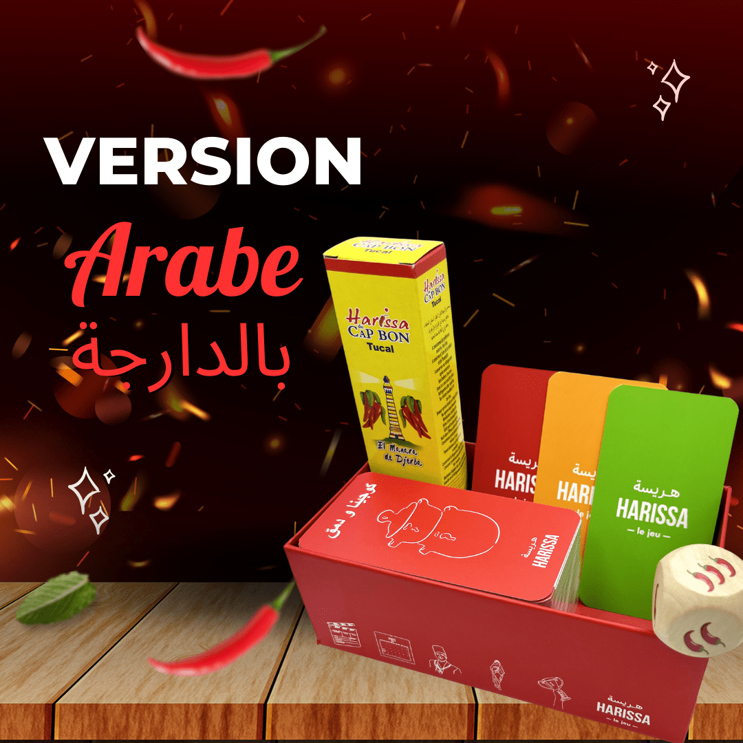 Harissa le jeu - Version Derja - Librairie Oxford City