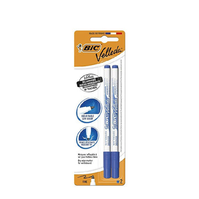 2 Stylos ardoise bleu velleda - Librairie Oxford City