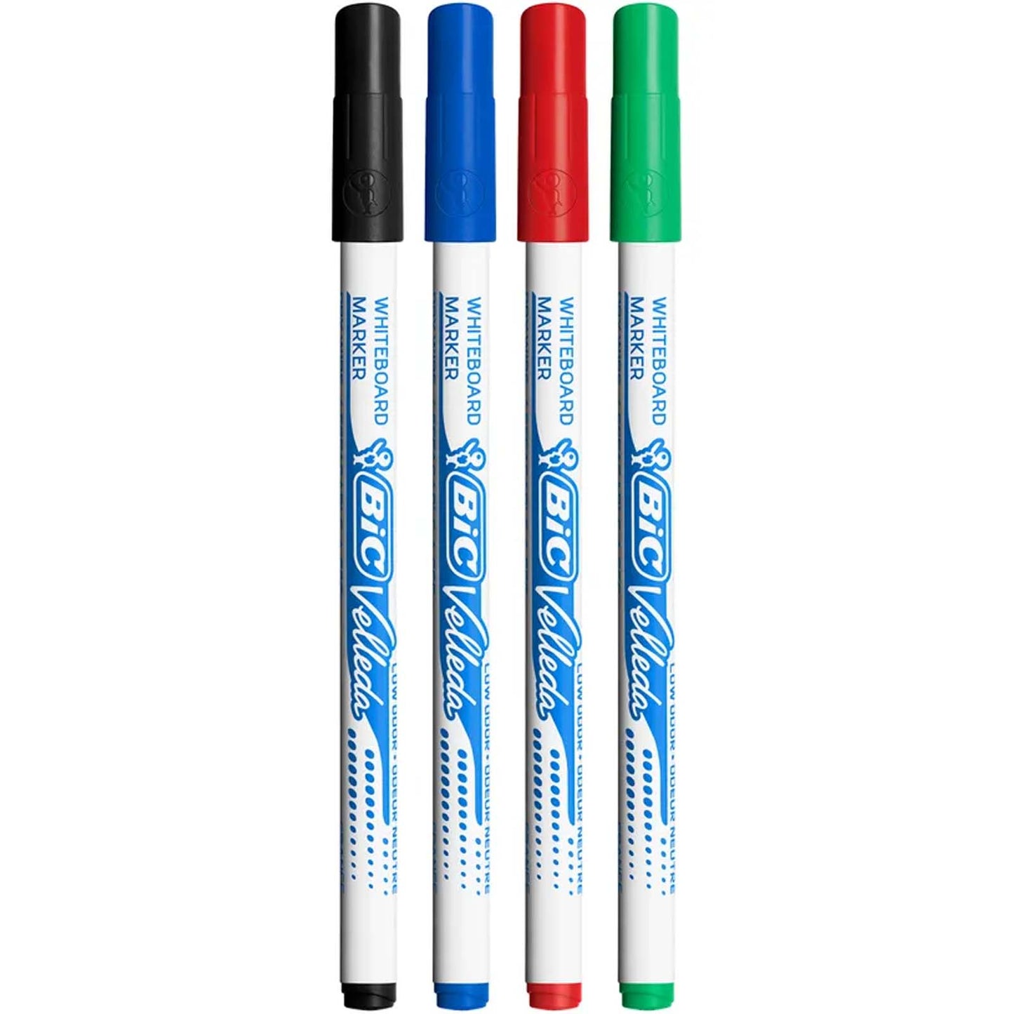 BIC VELLEDA 1721 - Pack de 5 marqueurs effaçables - pointe fine - couleurs assorties - Librairie Oxford City