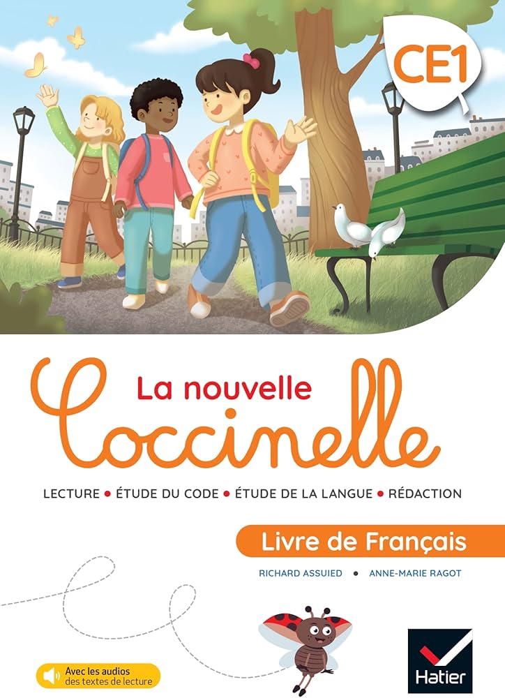 COCCINELLE CE1 LIVRE