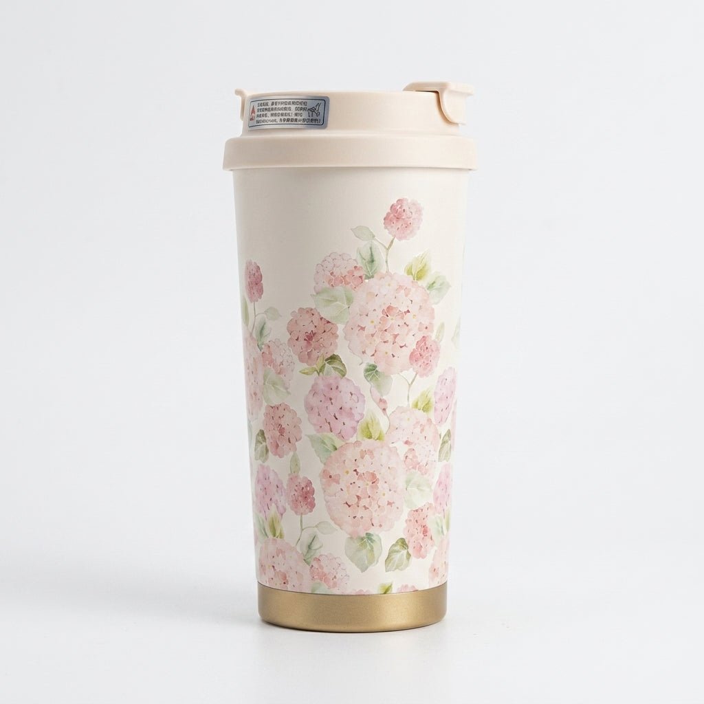 Mug Thermos Inox Botanical – Tasse Café Isotherme Design Floral | Oxford City - Librairie Oxford City