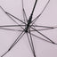 Parapluie Octogonal à Armature Métallique — Blanc