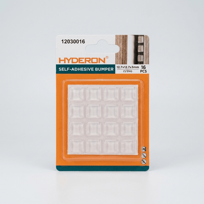Hyderon — Lot de 16 Patins Antichoc Autocollants 12,7×12,7×3 mm - Librairie Oxford City
