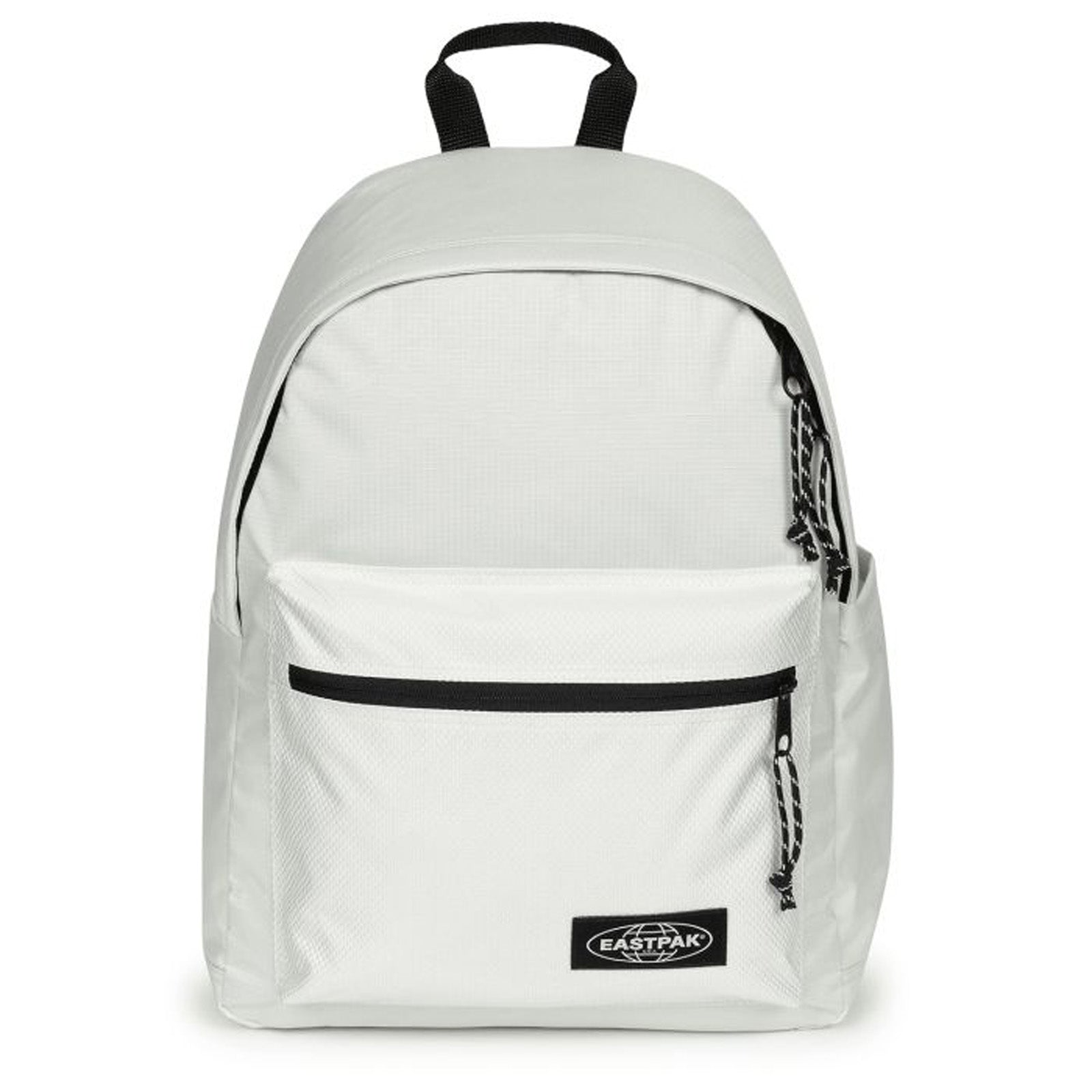 Sac à dos Eastpak Athleisure noir et blanc, vue de face