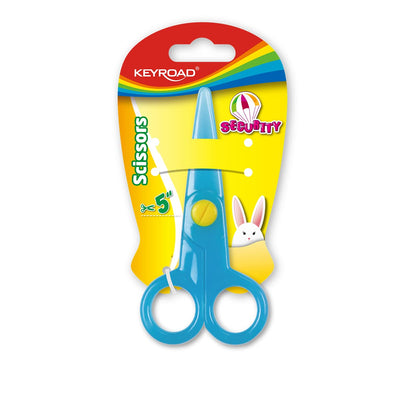 Keyroad – Ciseaux sécurité maternelle 12,5 cm lame plastique - Librairie Oxford City