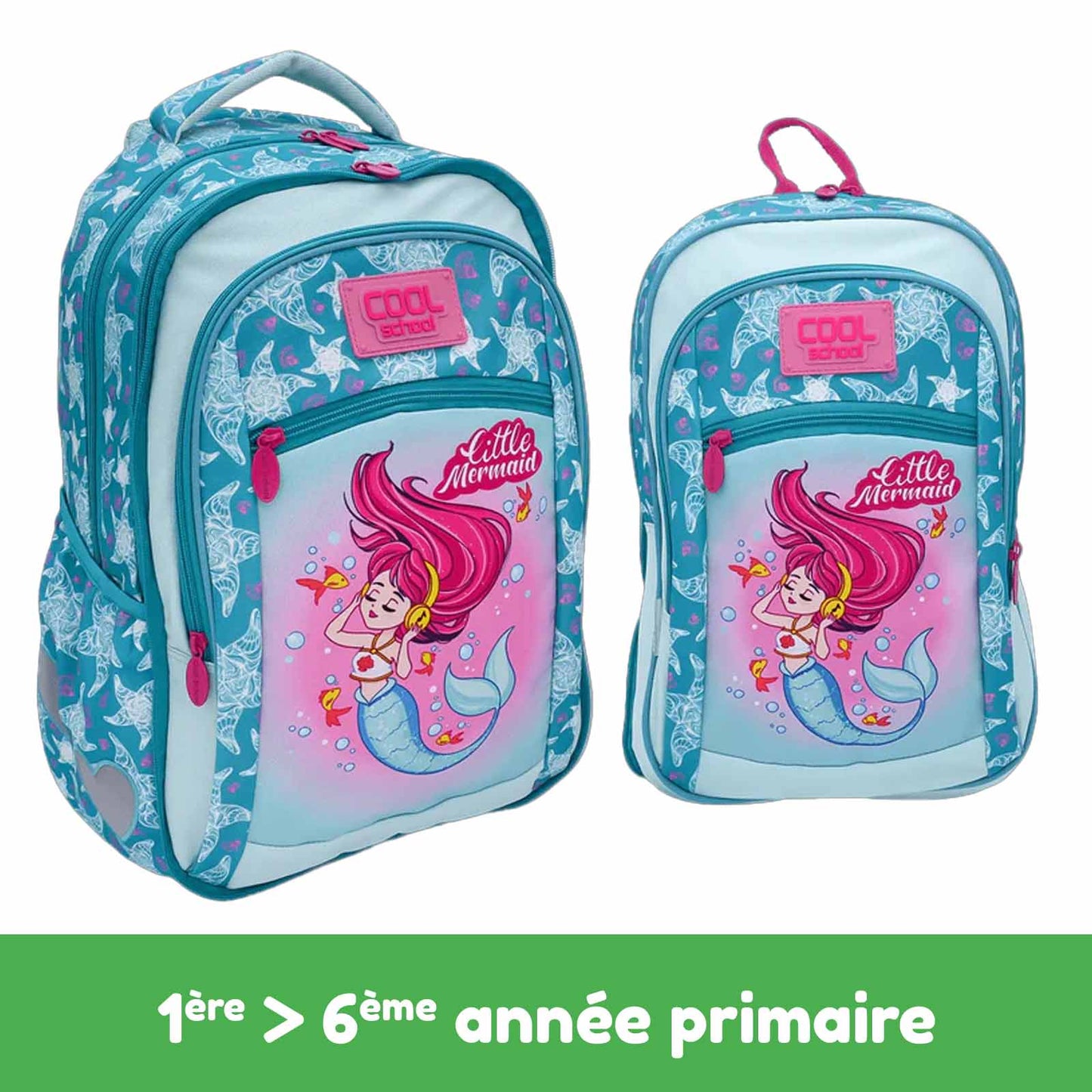 Le Sac à Dos Ergo 2en1 COOL SCHOOL – Modulable & Pratique (Fille) - Librairie Oxford City