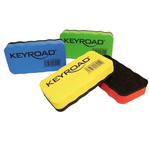 Effaceur magnétique pour tableau blanc KEYROAD (matériau EVA) - Librairie Oxford City