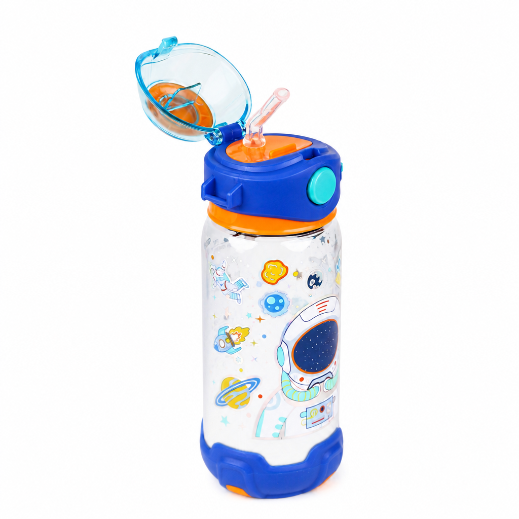 Vest - Gourde Enfant Motif Espace avec Sangle