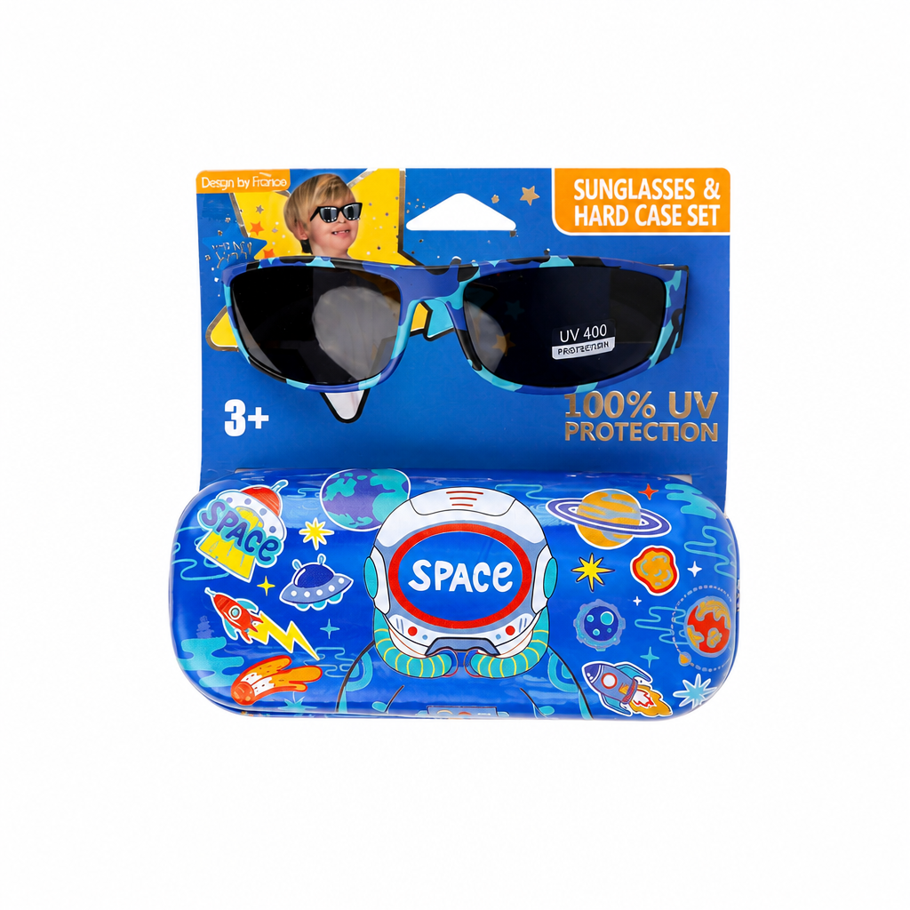 Lunettes de Soleil avec Pochette — UV 400 | Dès 6 ans