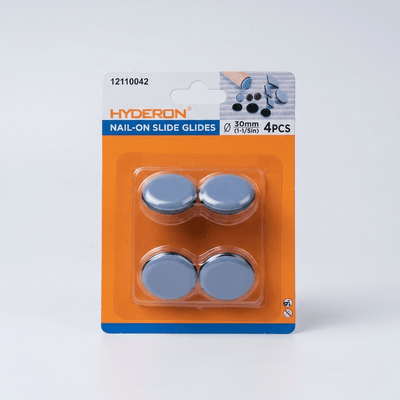 Hyderon — Lot de 4 Patins Glisseurs à Clouer Ø30mm - Librairie Oxford City