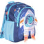 JasmineStar - Cartable Dinosaure Enfant Bleu & Orange - Librairie Oxford City