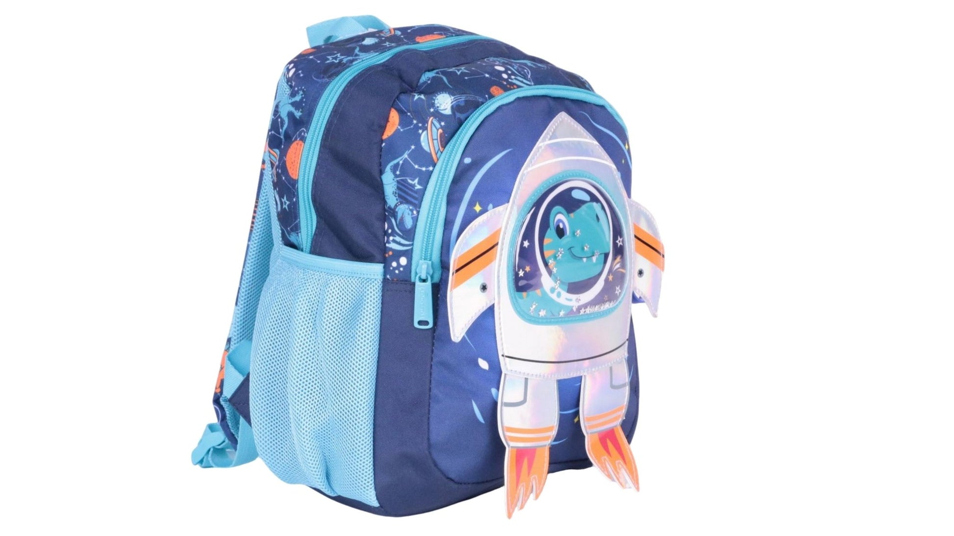 JasmineStar - Cartable Dinosaure Enfant Bleu & Orange - Librairie Oxford City