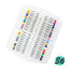 Set de 36 Marqueurs Acryliques Kaino – Acrylic Marker Pen - Librairie Oxford City