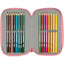 Trousse Plate Moos 37 Pièces — Rose & Blanc