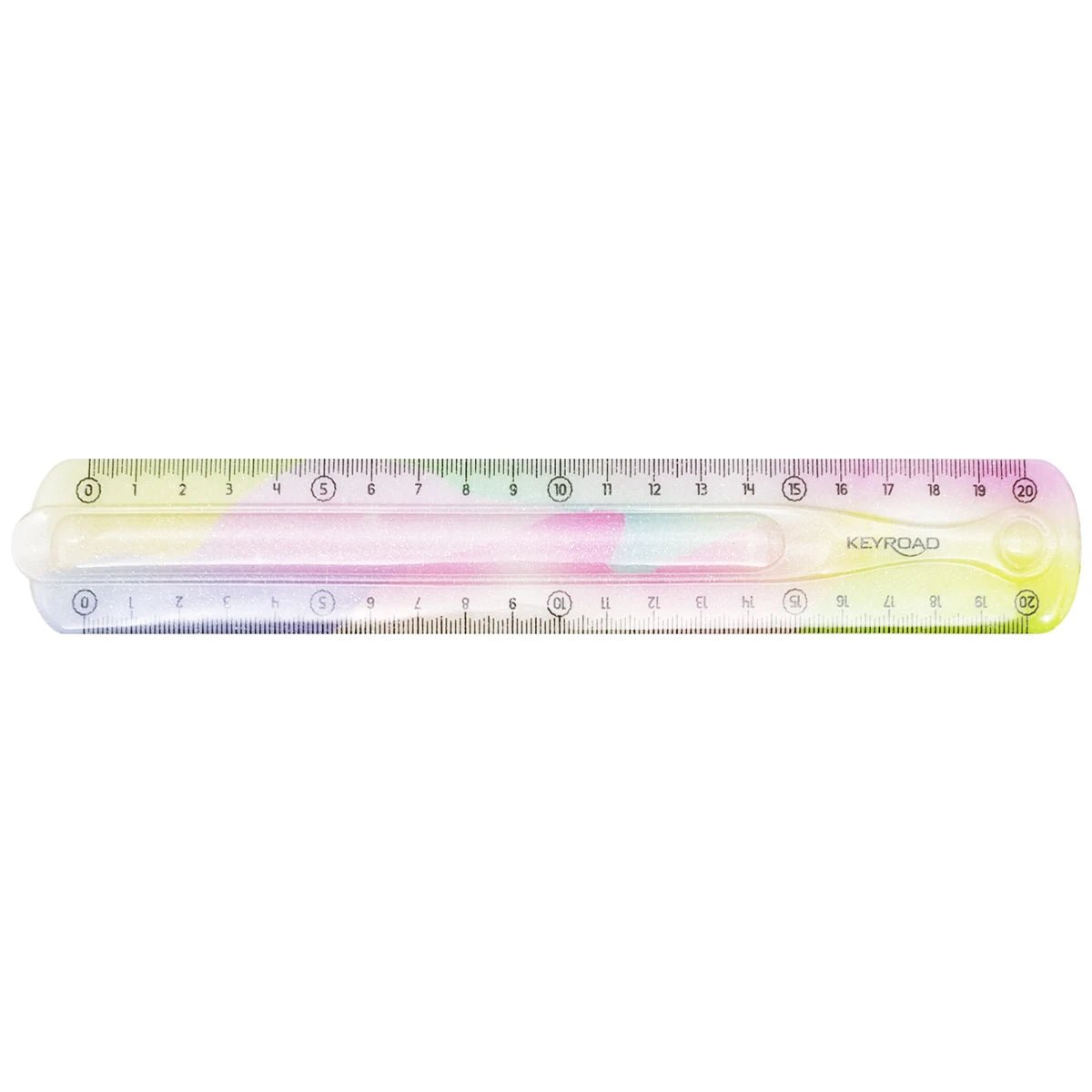 RÈGLE FLEXIBLE 20CM AVEC MOTIFS PASTEL - Librairie Oxford City