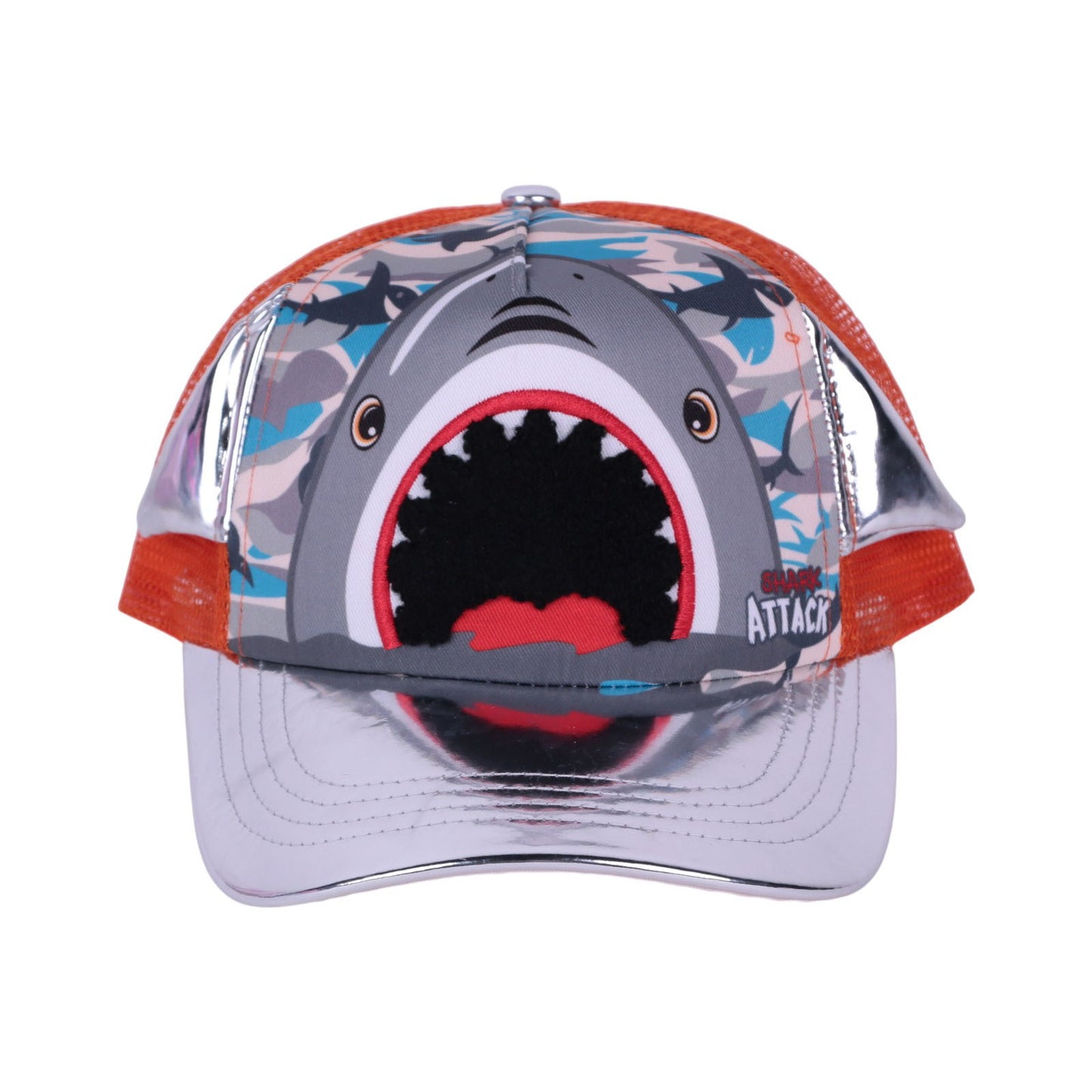 Casquette Enfant Vest — Visage de Chat avec Oreilles en Relief