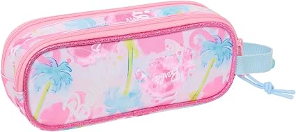 Trousse Safta Barbie 2 Compartiments — Rose & Bleu