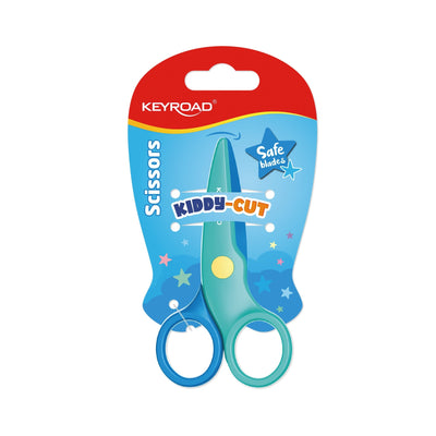 Keyroad – Ciseaux enfant 10,5 cm bout arrondi, couleurs assorties - Librairie Oxford City
