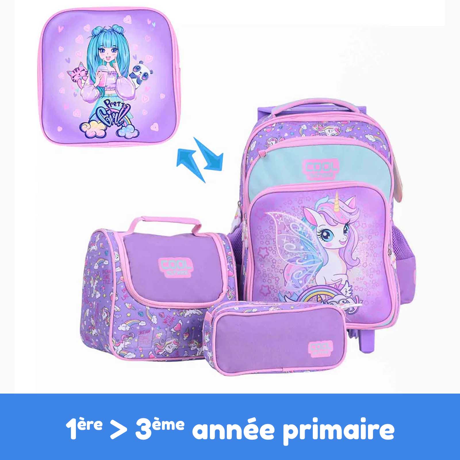 Pack Scolaire École Primaire — Cool School (Filles) - Librairie Oxford City