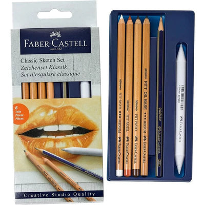 Set de Dessin Classique Monochrome – Faber - Castell - Librairie Oxford City