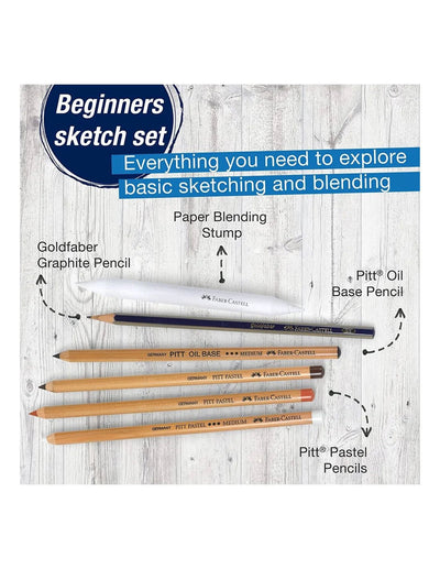 Set de Dessin Classique Monochrome – Faber - Castell - Librairie Oxford City