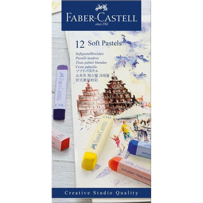 Set de 12 Pastels Tendres – Faber - Castell - Librairie Oxford City