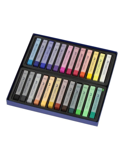 Set de 24 Pastels Tendres – Faber - Castell - Librairie Oxford City