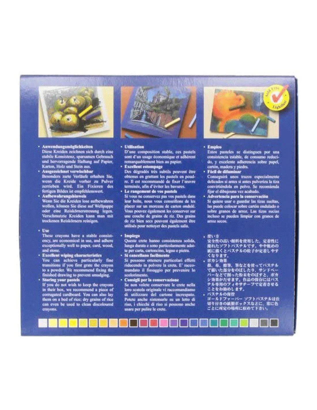 Set de 24 Pastels Tendres – Faber - Castell - Librairie Oxford City