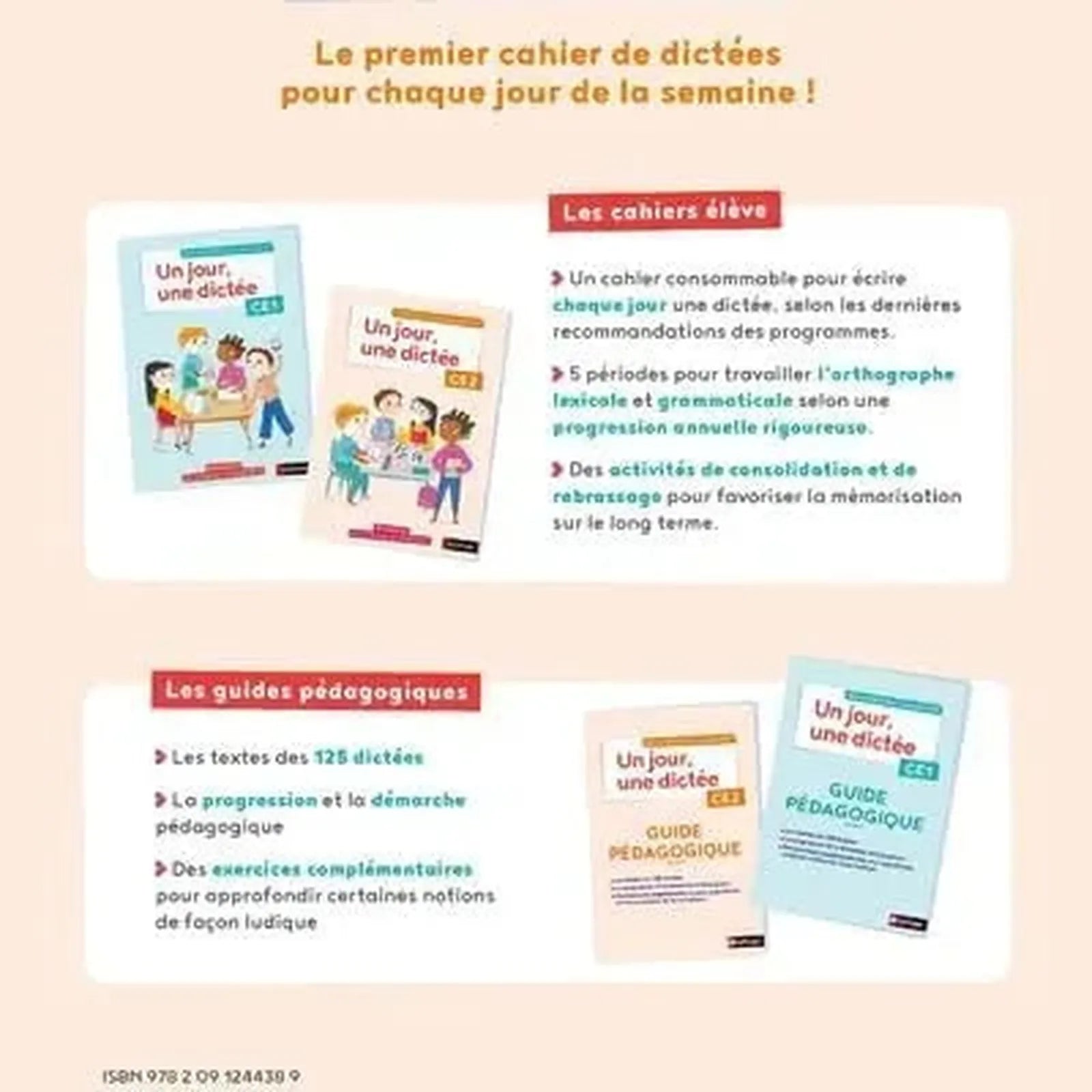 Un jour, une dictée CE2 - Cahier - 2020 Paperback – August 26, 2020 - Librairie Oxford City