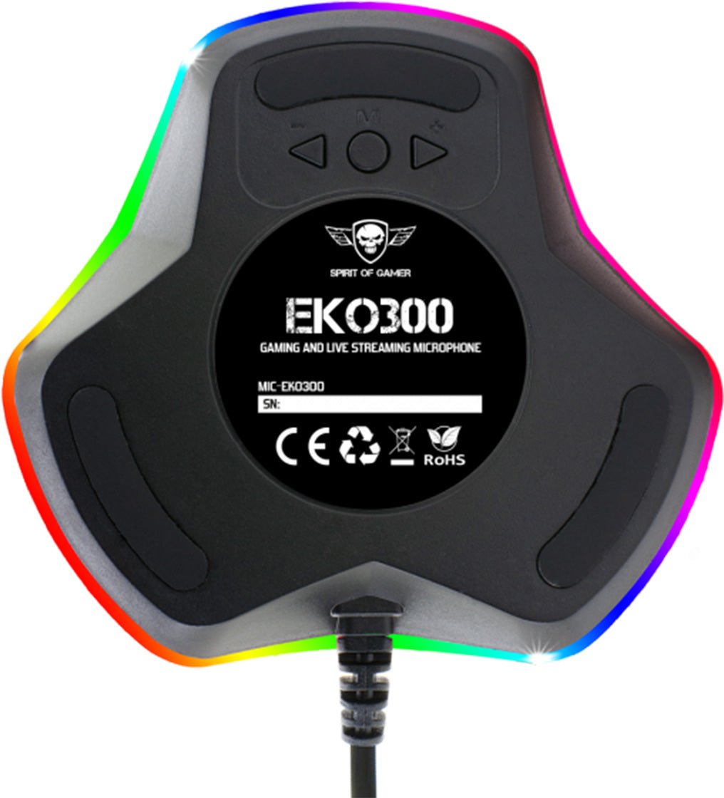 Microphone EKO 300 RGB - Librairie Oxford City