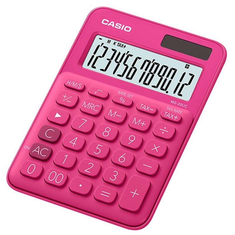 CASIO MS - 20UC Calculatrice Basique Bleue - Librairie Oxford City