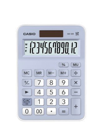 Calculatrice de Bureau Casio MX - 12B - 12 Chiffres - Librairie Oxford City