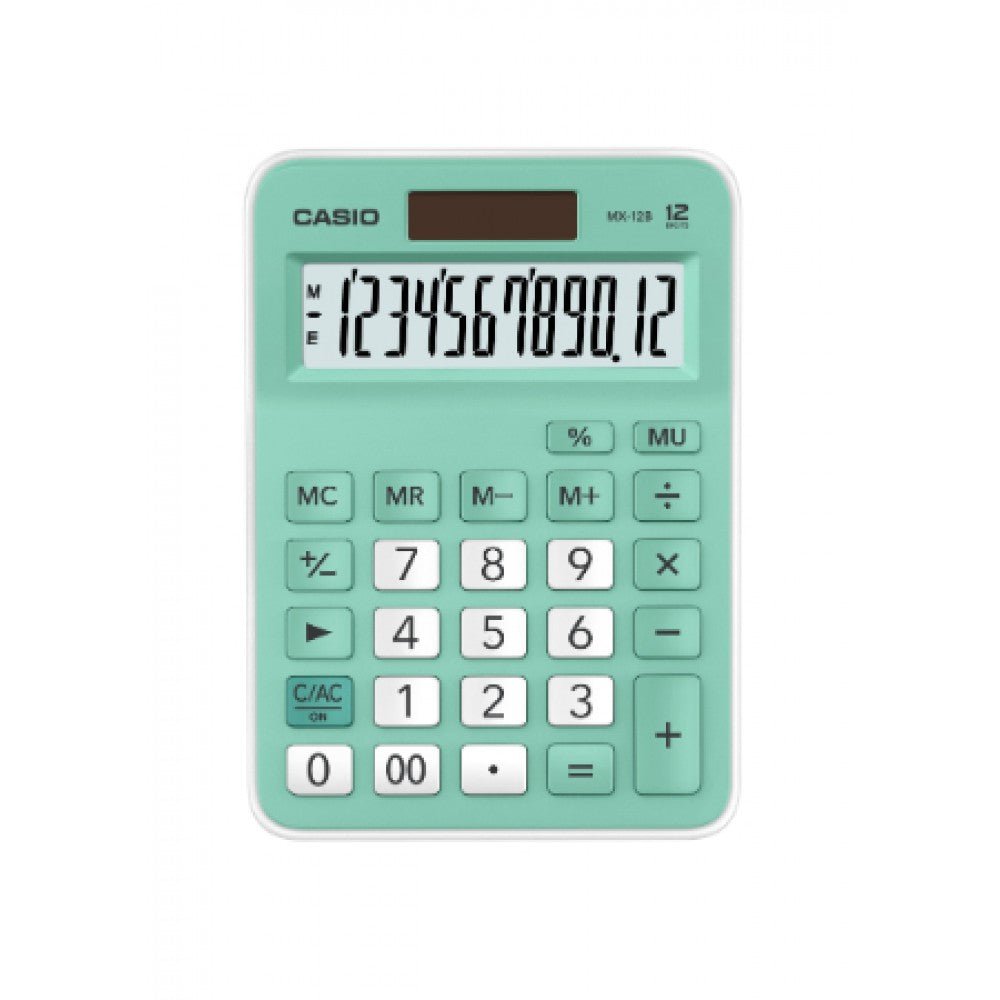 Calculatrice de Bureau Casio MX - 12B - 12 Chiffres - Librairie Oxford City