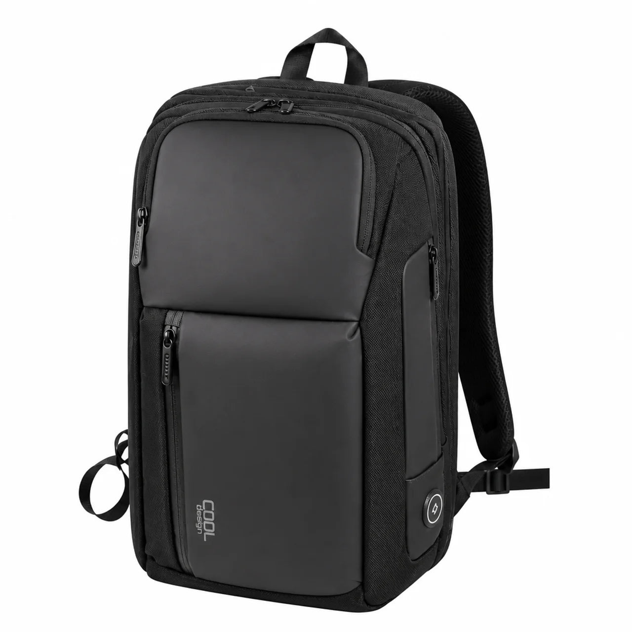 Cool Design - Sac à Dos Noir Compartiments Multiples REF 7663