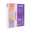 Classeur Rigide Anneaux en D PVC — Purple Evidence (Blanc, 4 tailles disponibles) - Librairie Oxford City
