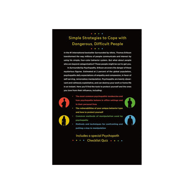Thomas Erikson - Surrounded by Psychopaths - Guide de Protection contre la Manipulation - Librairie Oxford City
