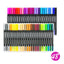 Set de 48 Feutres Double Pointe – Dual Tip Brush Pens - Librairie Oxford City