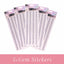 Gem Stickers Strass Argenté Irisé – Lot de 5 Planches - Librairie Oxford City