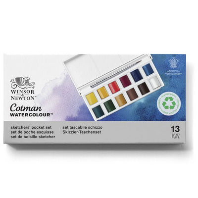 Set Aquarelle Cotman – Sketchers’ Pocket Set - Librairie Oxford City