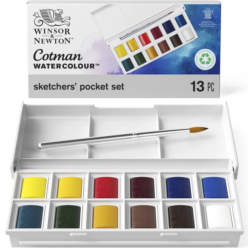 Set Aquarelle Cotman – Sketchers’ Pocket Set - Librairie Oxford City