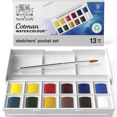 Set Aquarelle Cotman – Sketchers’ Pocket Set - Librairie Oxford City