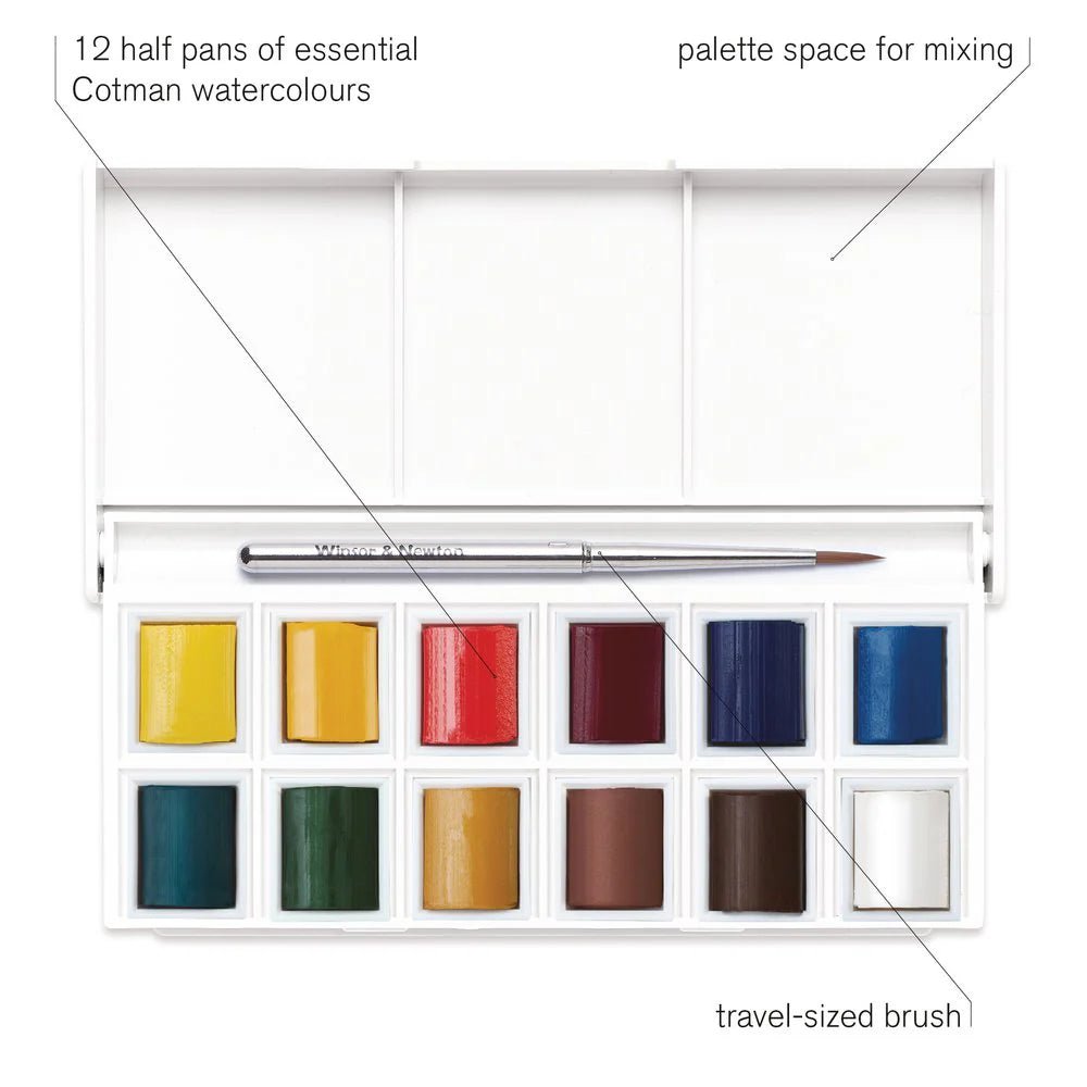 Set Aquarelle Cotman – Sketchers’ Pocket Set - Librairie Oxford City