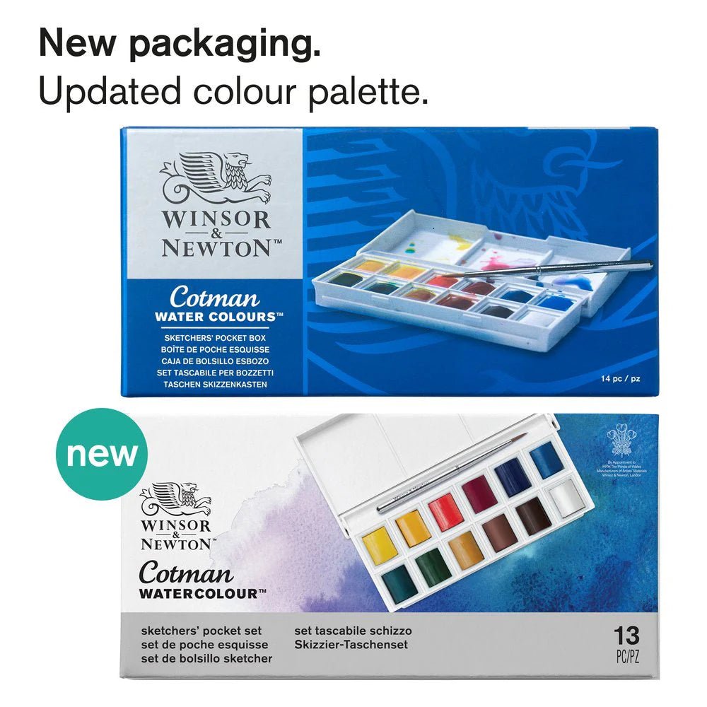 Set Aquarelle Cotman – Sketchers’ Pocket Set - Librairie Oxford City